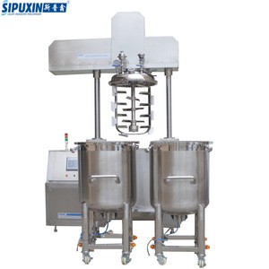 SPX Vacuum Homogenizing Emulsifier Cake Gel Emulsifier Making Machine Chemical Machinery Equipment