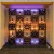 Import Stainless Steel Bar And Wine Rack Stainless Steel Wine Display Glass Cabinet from China