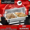 Stainless Steel Buffet Stove Chaffing Dish Buffet Commercial Chafing Dishes Intelligent Electric Food Steamer