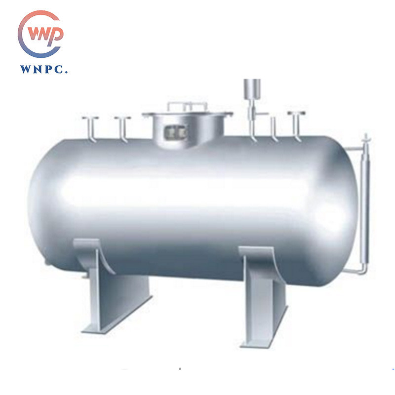 Stainless Steel High Pressure Horizontal Pressure Vessel/Pressure Tanks For Water