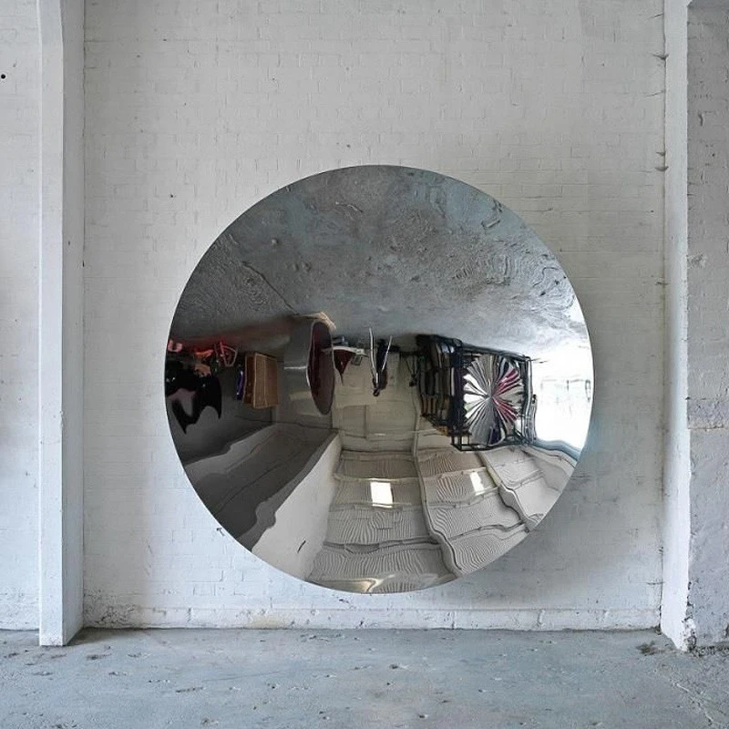Stainless Steel Home Decor Modern Wall Art Sky Mirror Polished Sculpture By Anish Kapoor