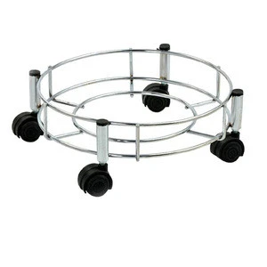 Stainless steel hospital gas Cylinder Trolley