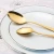 Import Stainless Steel Tableware Set Spoon and Fork Silverware Flatware Gold Cutlery Set from China