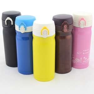 Stainless steel thermos vacuum flask outdoor flasks with flip top lid
