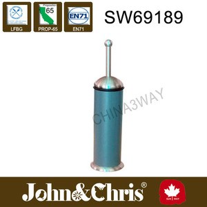 stainless steel toilet brush with holder