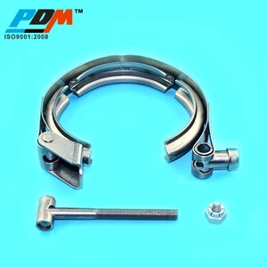 Stainless Steel turbo exhaust system pipe V band Clamp