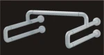 Stainless steel with nylon wall mount toilet handicapped saftey grab bar,handrail