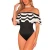 Import Standard Code Europe And America Sexy Striped Ruffle Women Jumpsuit Romper from China