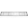 Standard Quality 8"d x 48"w Chrome Wire Shelving with 1 Shelf Adjustable Wire Shelving
