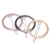 Import Sterling  as Metal Hollow Round Circle Tortoiseshell Acrylic Hair Clips Newest Design Round Circle Hairclips For Girls from China