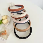 Stock Unique Design Sponge Soft Headband Dual Color Girls Fashionable Hair Loop Contrast Colors Hairbands