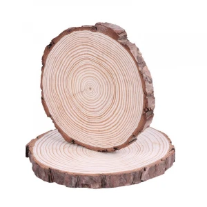 Stock wooden Christmas Decoration DIY Wood Craft Natural Wood Slices