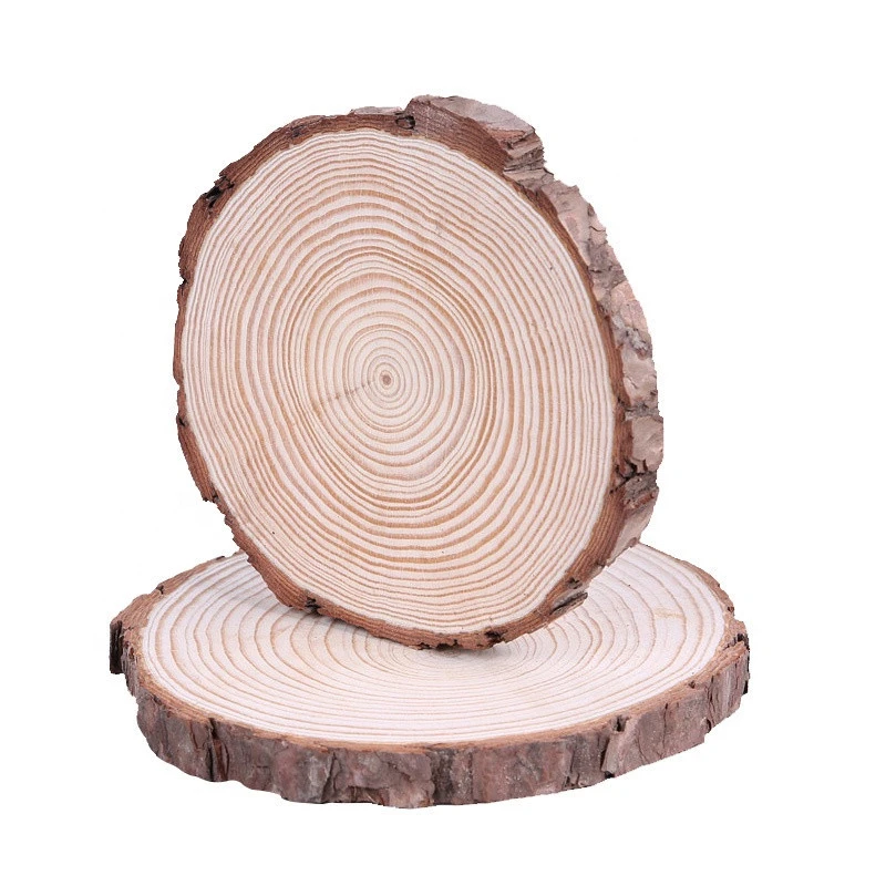 Stock wooden Christmas Decoration DIY Wood Craft Natural Wood Slices
