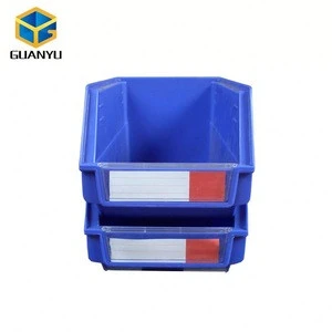 Strong wall mounted plastic storage drawer