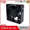 SUNON PWM 3010 30x10 30mm 30x30 30x30x10 mm 12V DC Small Axial Flow Brushless Mini Cooling Fan 30x30x10mm (MC30101V1-Q020-S99)