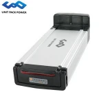 Super Capacitor Electric Scooter 48V 20Ah Li ion 750W e-Bike Kit Battery with  Luggage Rack