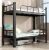 Import Support Custom Packaging Dormitory Furniture Metal University Loft Bunk Bed from China