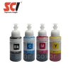 Supricolor high quality 70ml dye ink compatible for epson l100 l210 t6641 et-2500 ink refill kit