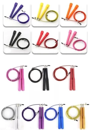 Sweat Jump Rope Premium Quality Adjustable Steel Wire Gym Skipping Rope