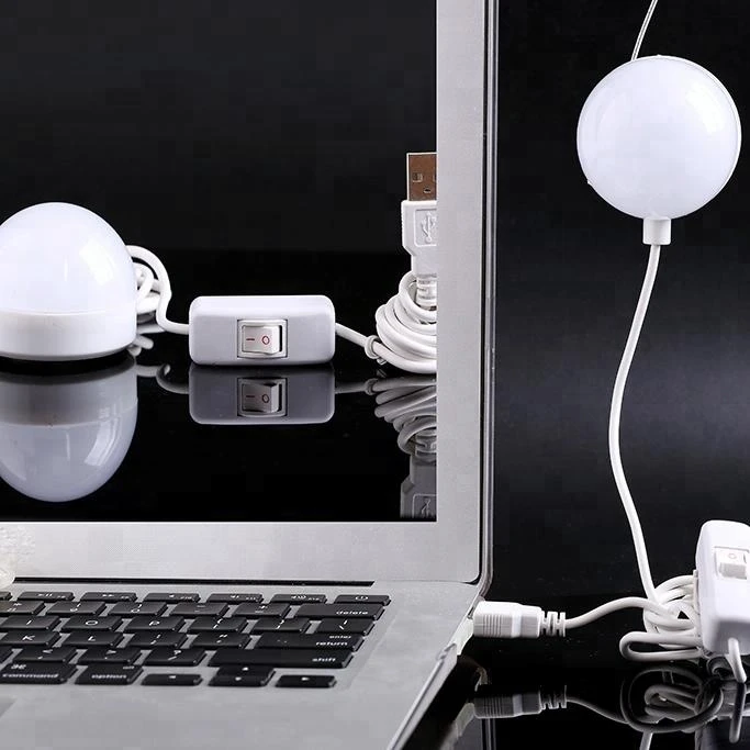 Switch Night Reading USB led light lamp with Magnet Stick-on Anywhere