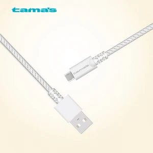 SZ11SC94S12W 1.2m micro usb charger cable  PET Jacket Mobile Phone Accessories Usb Charging Cable