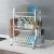 Import Tableware  2 Tier Iron Wire Kitchen Cabinet Dish Drying Drainer Drying Rack Dish Rack from China