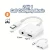 Import Taipuxi High Quality Type-c usb c to 3.5mm headphone audio jack adapter usb-c aux jack 2 in 1 audio cable adapter from China