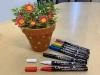 TAISEI School Supplies painting light board rohs permanent washable body paint marker pen