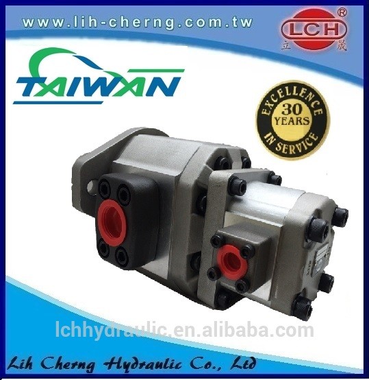 tandem hydraulic pumps tandem oil gear pump