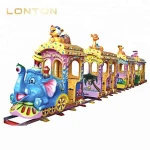 Theme Part Children Rides Kids Mini Track Train On Sale