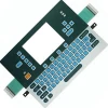 Thin faceplates film circuit touch graphic overlay backlight rubber keypad membrane switch panel