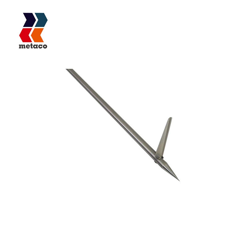 Titanium Spear Shafts with single barb