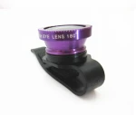 tobacco pipe new products 3 in 1 lens mobile phone camera extra lens with 0.67X wide angle 180degree fisheye and macro lens
