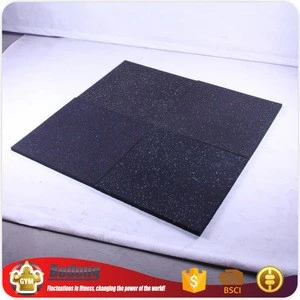 Top Quality Gym Fitness Exercise Shock absorption Center Rubber Flooring For Export