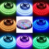 Top quality smd 5050 2835 non waterproof waterproof led strip rgb 5m leds ribbon lights