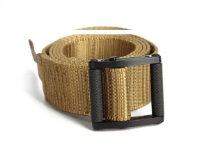 Top Sale Breathable Nylon Military Tactical Fabric Belt With Smooth Alloy Buckle