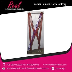 Top Selling Genuine Indian Leather Camera Harness Strap