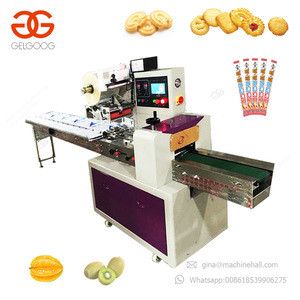 Trade Assurance Automatic Small Energy Bar Popsicle Packaging Cake Date Packing Machine