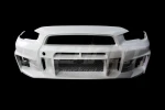 Trade Assurance FRP Fiber Glass VS 17 Ver. Ultimate Style Front Bar Kit Fit For 2008-Evolution X 10 Body Front Bumper Lip