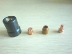 Trafimet contact tips for welding torch,brass or copper material