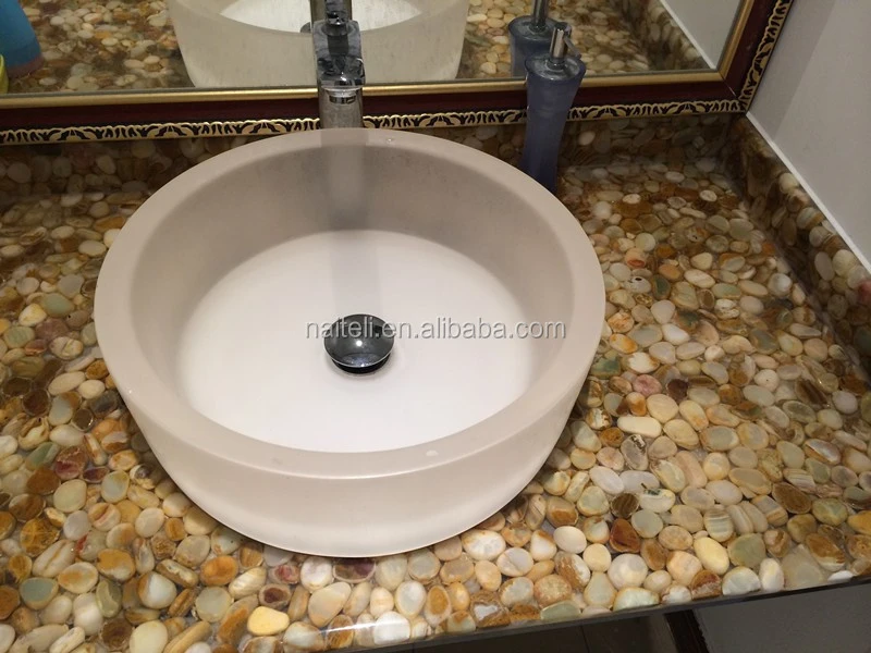 Buy Translucent Solid Surface Artificial Onyx Marble Countertop Vanity Tops  from Zhongshan Naiteli Decoration Materials Co., Ltd., China