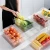 Import Transparent Plastic PET Kitchen Stackable Storage Box Bins Container  Refrigerator Drawer Fridge Organizer from China