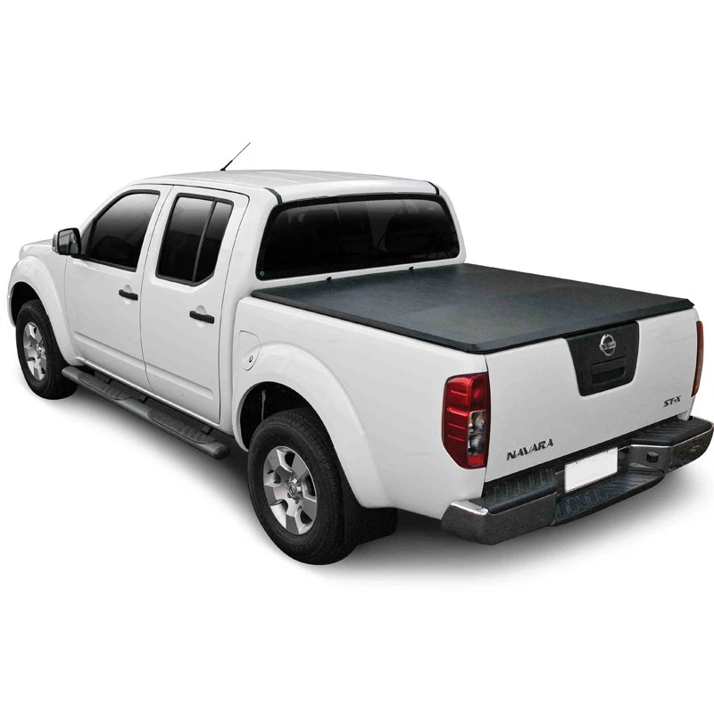 Tri-Fold Soft Tonneau Cover for Nissan NAVARA D40 NP300 Truck Bed Covers