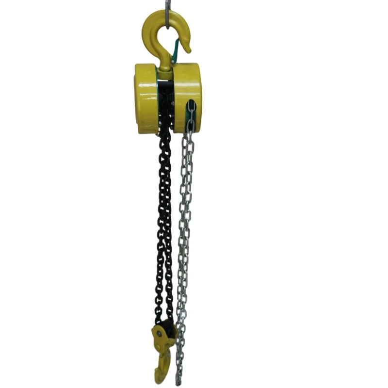 truck hoist safety lifting round crane pulley 10t manual lever chain block korea