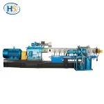 Twin Screw Granulating Extrusion / PVC Compunding Pellet Machine / Color Masterbatch Double Screw Plastic Extruder