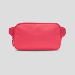 Unisex Sports Waist Belt Bag Casual Run & Travel Workout Fanny Pack with Nylon Lining & Zipper Closure for Outdoor Use