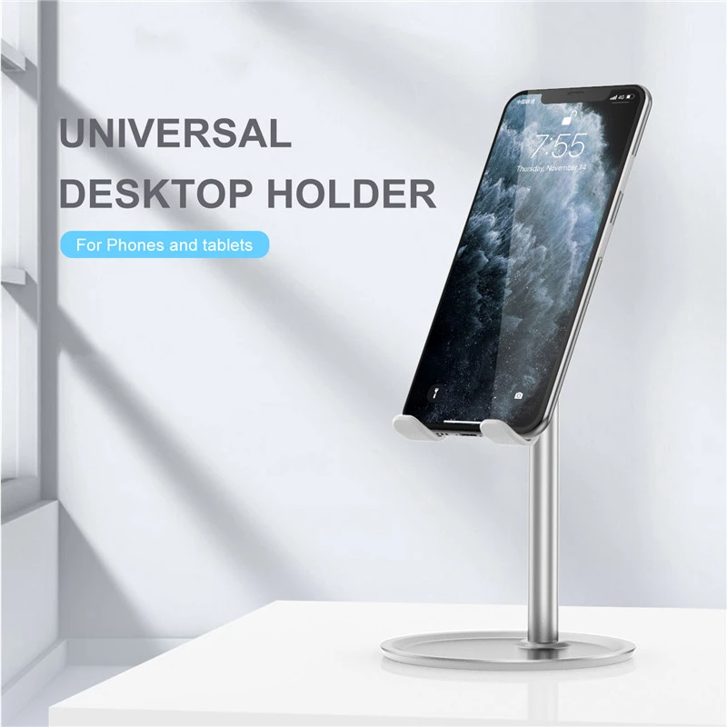 Universal Adjustable Desktop Phone Holder Mobile Phone Holder Stand Tablet Desk Holder