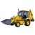 Import Used XC870K 4x4 compact mini tractor with loader and backhoe for sale from China
