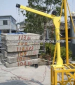 Utility Vehicle Electric Crane 500Kgs/Shop Crane Foldable Shop Crane Engine Hoist