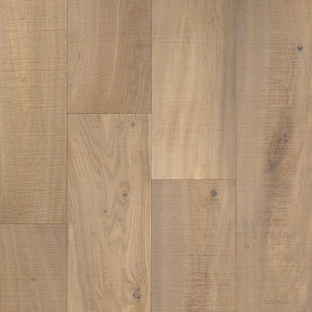 UV Lacquer Wire Brushed Oak Solid Hardwood Flooring Supplier